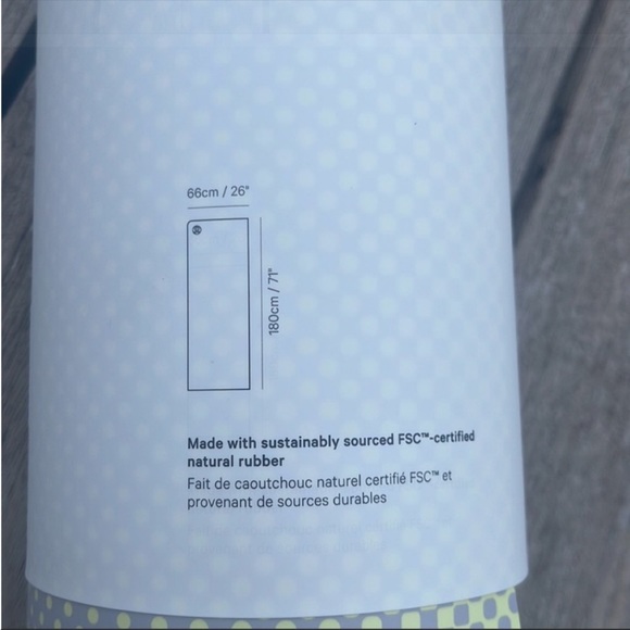 NWT Lululemon The Mat 5mm Yoga Mat - Picture 2 of 3